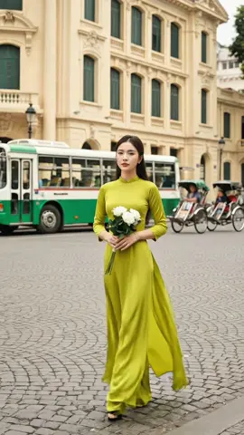Áo dài trơn phong cách truyền thống #xuhuong #aodai #aodaicachtan #aodaihottrend #aodaixinh 