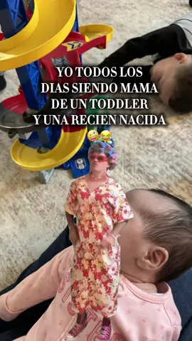 Si se puede🤪. #mamadedos #momof2 #maternidad #funny #sisepuede