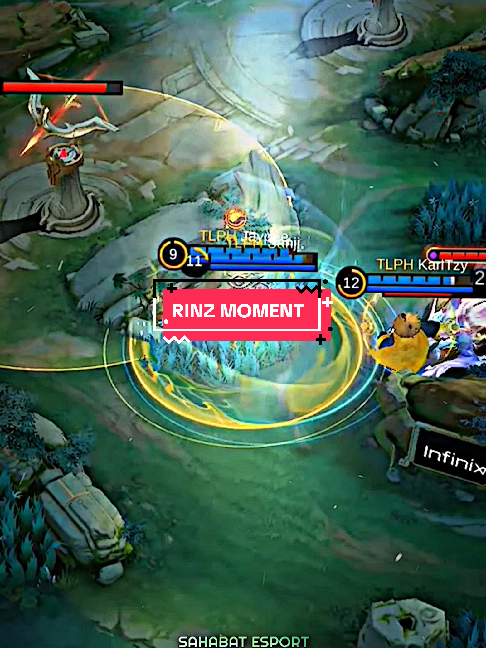 kemarin king srinz di hujan tele di tempat giliran sanji langsung iq 999+😹 #MLBB9TH #MLBB #rrqrinz #tlphsanji #fyp 