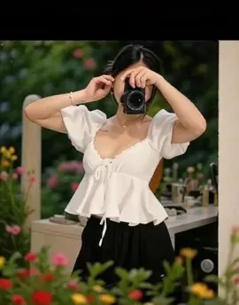 Áo thô nữ tay bồng cổ tim siêu xinh lunn 🛒💋#xuhuongtiktok #hottrend #trending #aokieuhottrend #aothoitrang #thoitrangnu 