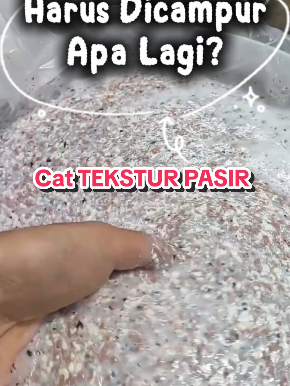 Membalas @bunda_bunz Cat Tekstur Golden Deco gak perlu campuran tambahan, cukup aduk dan oles — hasilnya mewah kayak batu alam, kuat dan tahan cuaca ekstrem! ✨ #Cattekstur #cattembok #dekorasirumah #catdinding #rumahestetik 