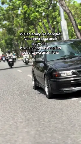 Asikin aja, Aslinya mah sama aja🥲 #toyotacorolla #toyota #corolla #ae111 #ferio 
