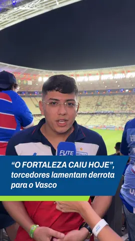 NA BRONCA 🗣️ Após mais uma derrota na Arena Castelão, torcedores comentam sobre desempenho do Tricolor diante do Vasco. 🎥 @domunvideo