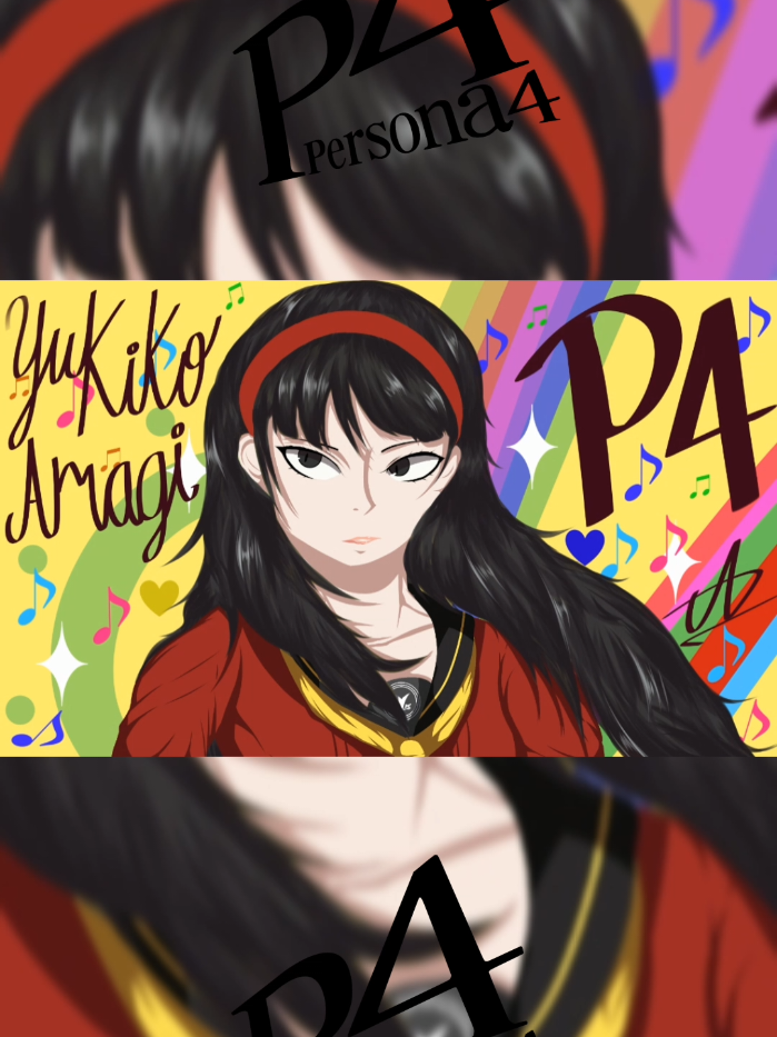 Yukiko Amagi Fanart 🌸 #persona4 #persona4golden #music #drawing #persona 