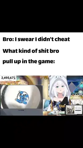 I think shirakami fubuki used the rest of her luck #fyp #fypシ゚ #vtuber #hololive #vtuberclips 