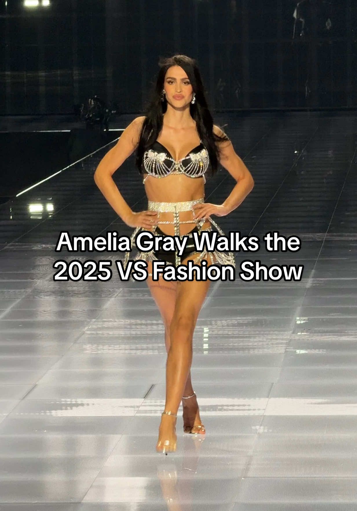 #AmeliaGray made her #VSfashionshow debut tonight in New York City. 