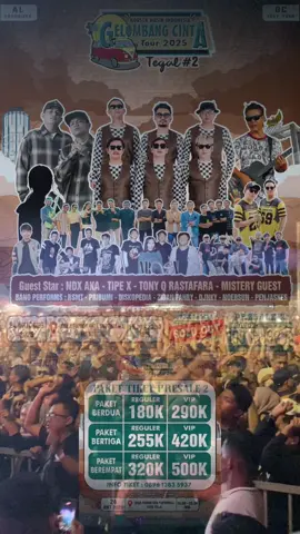 Makin rame makin hemat🥰 Yuk beli paket tiket bareng teman, bestie, pacar, atau gebetan. Pokoknya sama siapa aja biar makin hemat🤪 Info seller tiket resmi wa 089613835937 #ndxtegal #konserndxaka #tonyqtegal #konsertegal #infotegal 