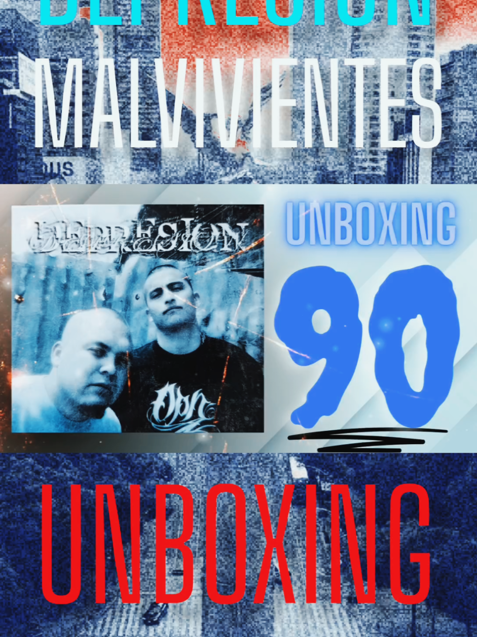 DEPRESIÓN | MALVIVIENTES 2007  #rap #hiphop #rapmexa #unboxing #cd 
