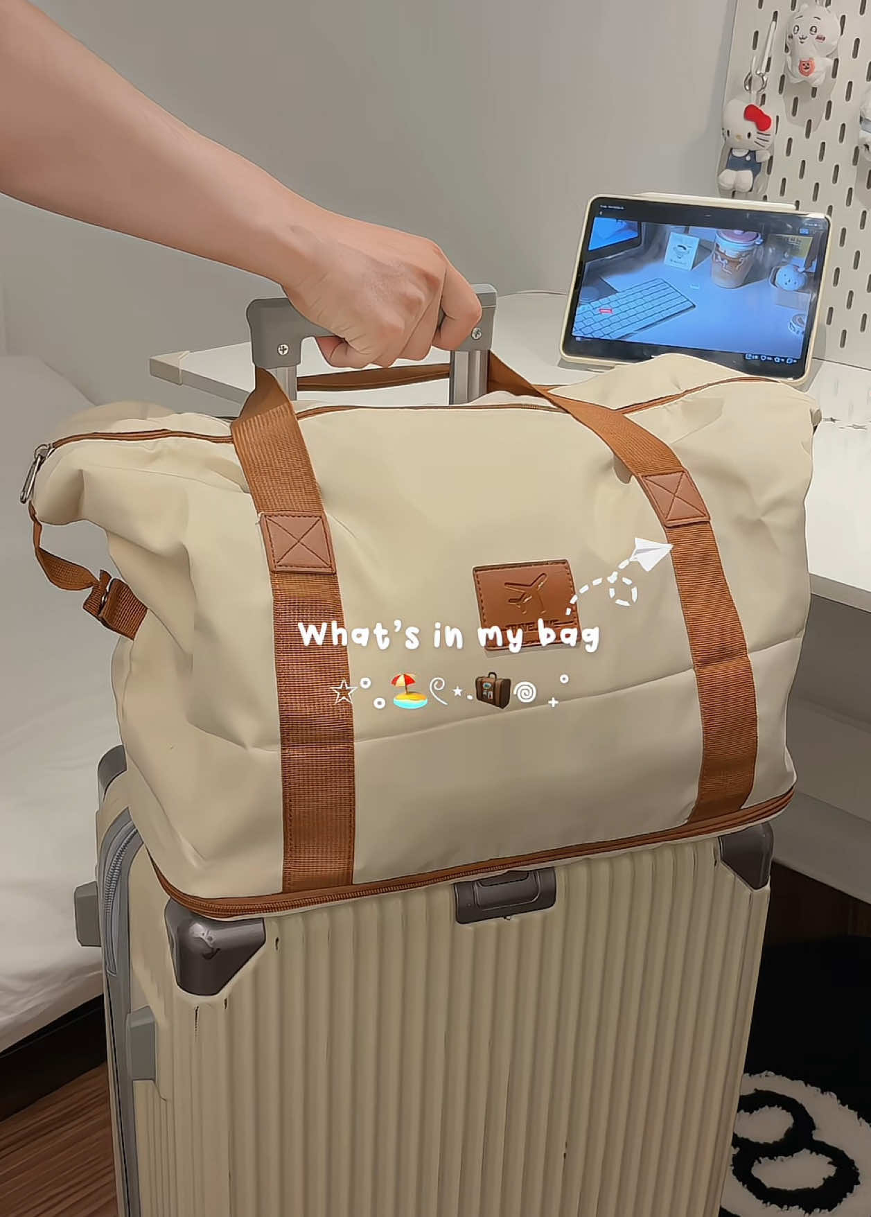 Túi du lịch mang cả thế giới theo luôn ✨✈️ #tuidulich #tuidulichgapgon #tuitote #dulich #xuhuong 