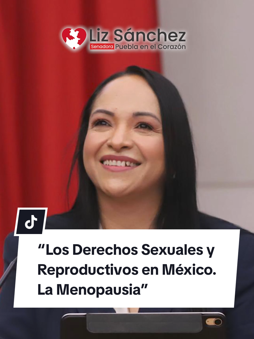 Hablemos de #menopausia , de género, de justicia y derechos, en el @Senado mexicano 💜 #PueblaEnElCorazón #LizSánchezSenadora