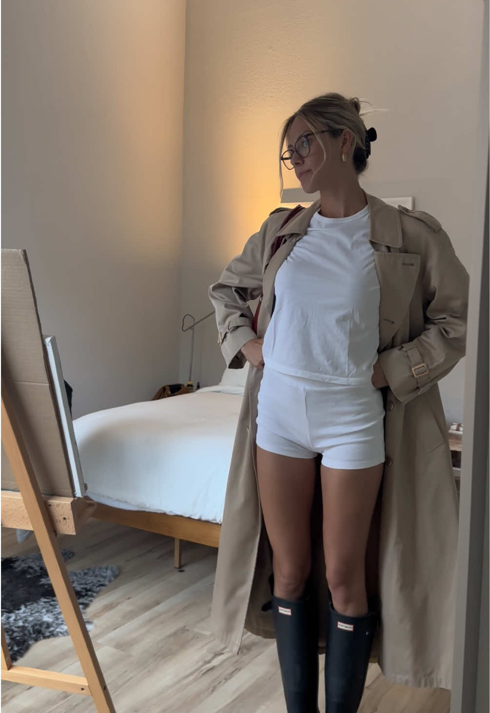 What I want to wear vs what I actually wear #fashiontiktok #fallfashion #rainboots #california #clothes 