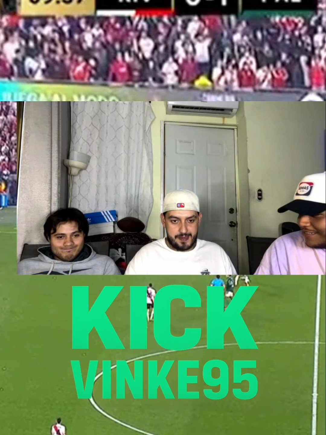 ¡RIV vs PAL!  #streamer #kickstreamer #kickhonduras #clip #streammomentos #kick #honduras #elsalvador #tiktok #river #stream #palmeiras #clips