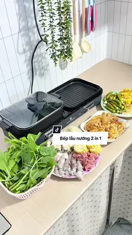 Vừa ăn nướng vừa ăn lẩu mà lẩu tới 2 ngăn luôn . Mua 1 mà được 3 mấy bà ơi#beplaunuong #beplaunuongsmartchoice #smatchoice 