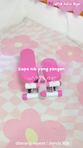olahraga di rumah aja pakai mini stepper harus punya #alatolahraga #ministepper #ministepperviral 
