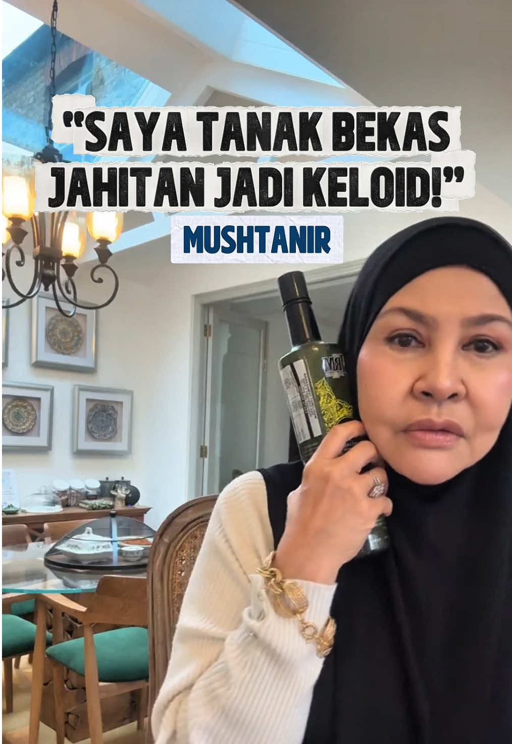 Risau keloid ke? Mushtanir takkan jadi keloid tau. Ambil Mushtanir okay! Yang lain tu tolak tepi!  #keloid #operation #czer #mushtanir #bondarozitaibrahim 