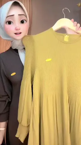 Gamis Plisket Premium Polos Untuk Wanita Muslim #promoseruweekend #belilokal #fyp #videoviral #gamis 
