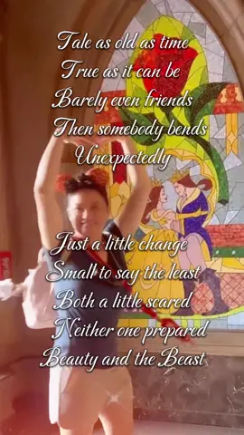 The feminine urge to twirl inside the Castle🏰 #disneyworld #disneyparks 