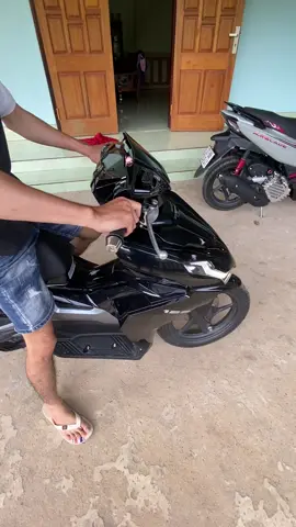 Đen hay xám xi măng nào#ab125 #honda 