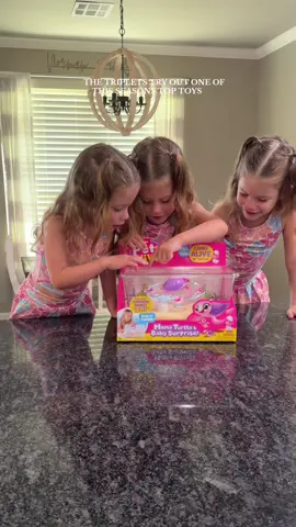 Triplets approved ✔️ @ZURU Toys #toptoy #zurutoys #christmasgiftideas #triplets #gifted 