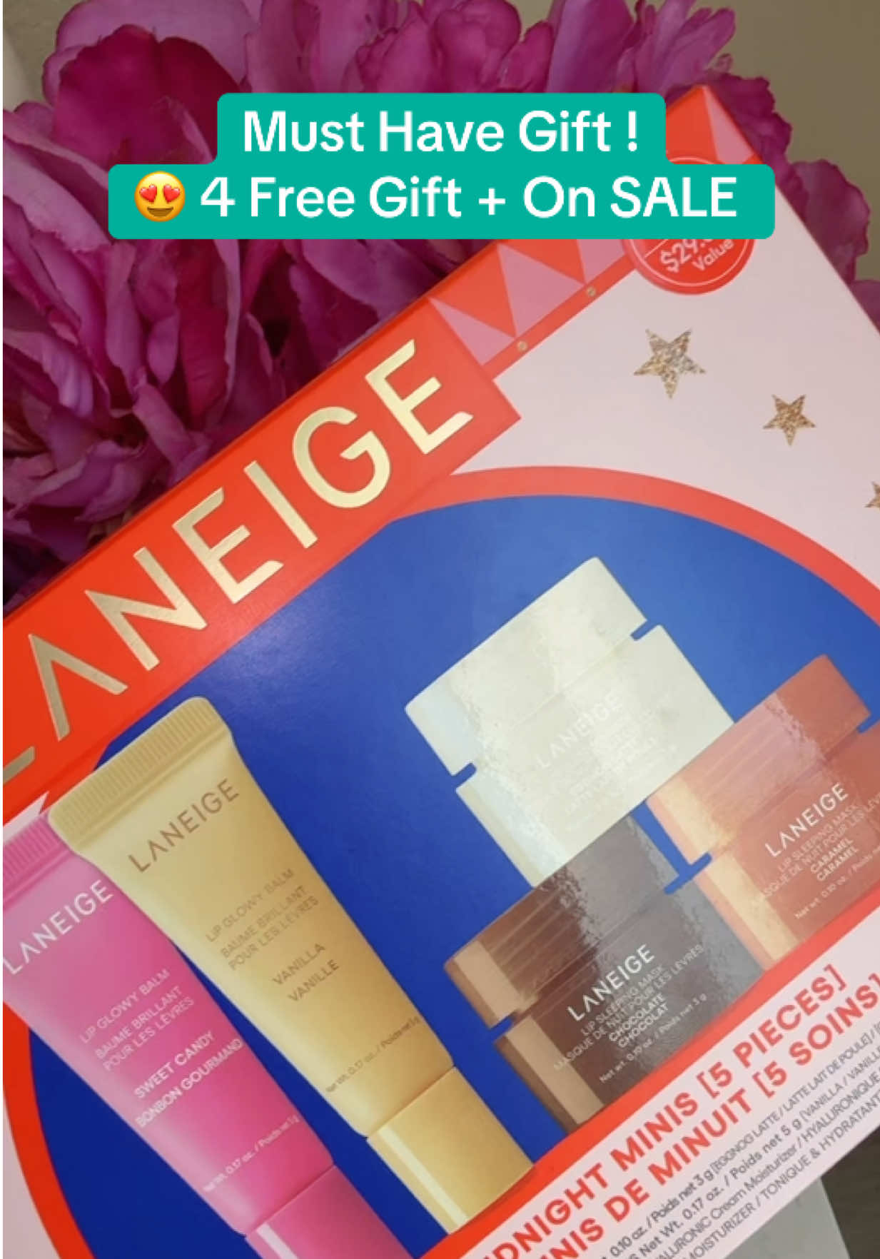 Laneige Lip Glowy Balm and lip sleeping mask minty holiday gift set is here !  This will make the perfect Christmas gift idea for her !🎄@laneige_us #laneige #lipglowybalm  #tiktokshopblackfriday  #christmasgiftideas #laneigelipmask  Posted 10/15/2025 . Results may vary. Prices and promos accurate at time of posting and may change