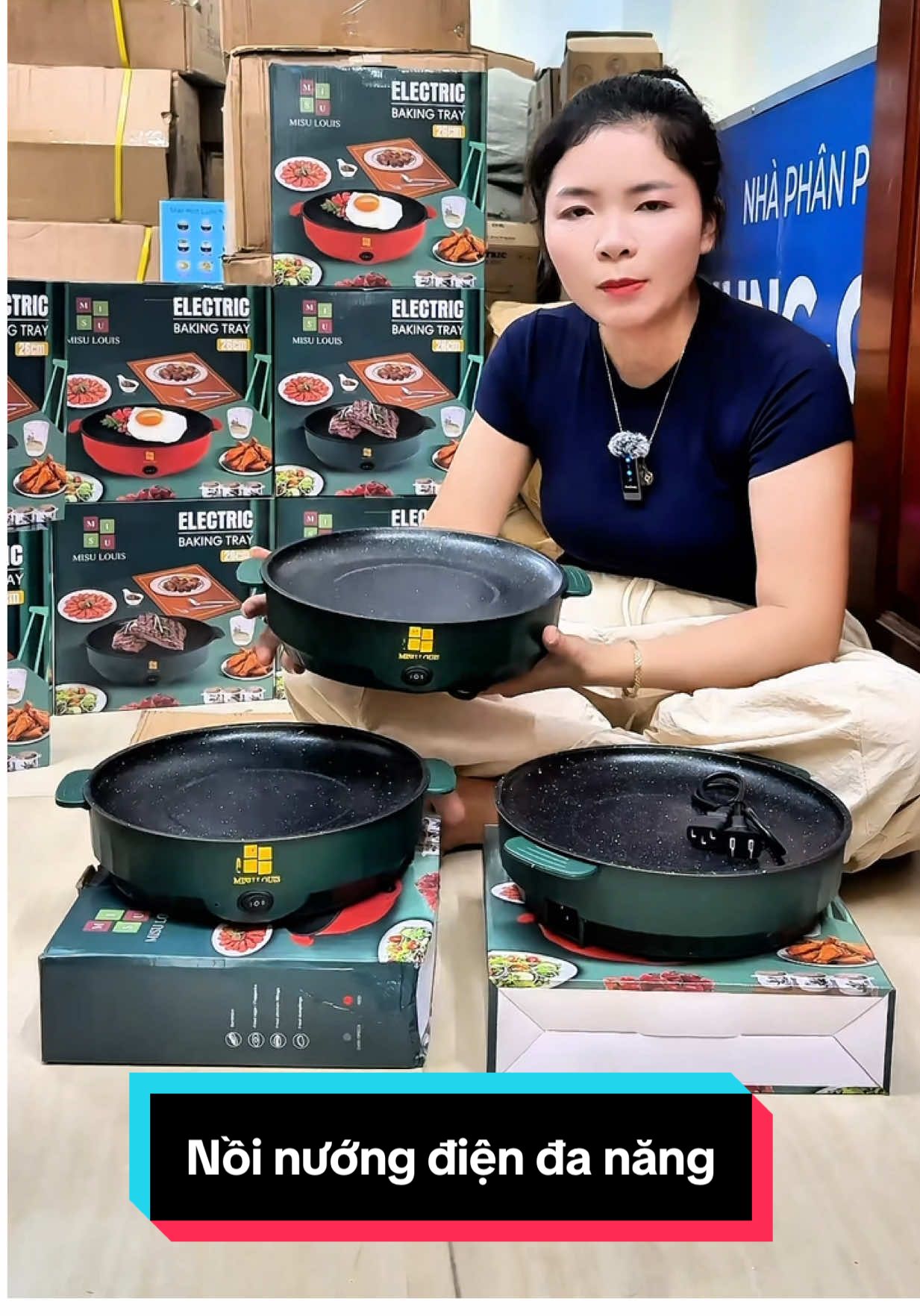 Nồi nướng điện đa năng không khói #nguyennga0194 #xuhuong #tiktopshop #noinuongdien 