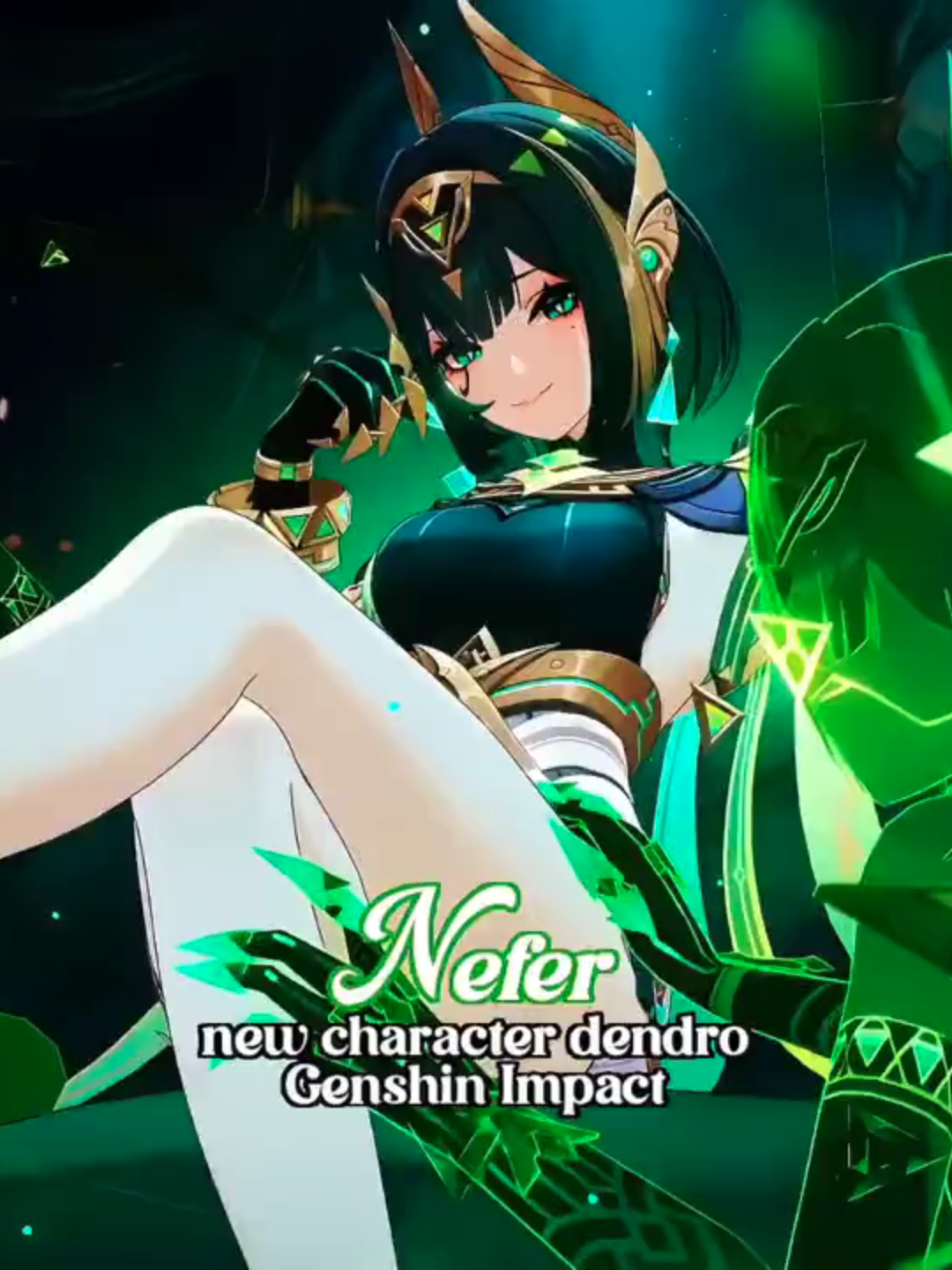 Karakter Baru 5★ NEFER dengan Elemen Dendro,  Senjata Catalyst berasal dari sumeru.  Keunikan: Sebagai Kepala Curatorium, ia bisa memberikan bonus hadiah dari ekspedisi 20 jam di map baru, Nod-Krai. .  .  .  Redeem Code: 0FQBAJNXCUFU Link download genshin : https://hoyo.link/Psw4NUrcL #GenshinImpact #Nefer #GenshinLunaII #GenshinCandraII #hoyocerators