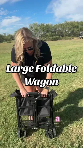 LOVE THIS THING 👏🏼 & so affordable! #wagon #travel #storage #collapsiblewagon #roadtrips 
