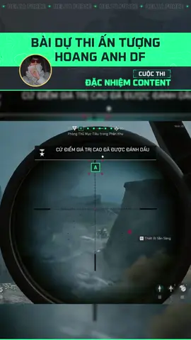 BÀI THI ẤN TƯỢNG CUỘC THI ĐẶC NHIỆM CONTENT - Hoàng Anh DF 💥 Vào Chiến Trường mà cầm AWM trong tay là auto đỉnh. Hoàng Anh chỉ cần lia scope là địch bay màu! 🎯 Trở thành Đặc Nhiệm Delta để tham gia cuộc đua view ngay hôm nay: --- 🚀 ĐẶC NHIỆM CONTENT – CUỘC ĐUA TRIỆU ĐÔ 🚀 💰 Tổng giải thưởng gần 1 TỶ ĐỒNG – Săn cực dễ, trúng cực khủng! ⏳ Đợt 2 chính thức bắt đầu từ 01/10, cơ hội bùng nổ đã đến: 🔥 150 Giải Tiền mặt – Chia nhau gần 1 TỶ 🔥 1100 Quà In-game – Tham gia chắc chắn có quà ✨ Đừng chờ tới sau, hãy là người tiên phong ngay hôm nay! #dacnhiemcontent #garenadeltaforce #deltaforce #GDFVN #dfvn