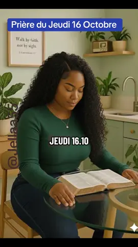 Que ta journée de Jeudi soit bénie 💫 #prieredujour #merciSeigneur #16octobre #prieredebenediction #Jesusestseigneur 