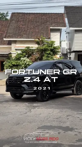 DIJUAL‼️‼️‼️ NEW STOCKK‼️‼️ TOYOTA FORTUNER GR 2.4 AT 2021  HARGA CASH: Rp 490.000.000 HARGA CREDIT: Rp 480.000.000 ☎️ 081703777733 FAST RESPON🚀🚀 SPESIFIKASI KENDARAAN: - surat surat lengkap dan atas nama pribadi - Pajak on bulan 09.2026 - Odommeter . 83.xxx - Velg original - Ban tebal - Kaki-kaki senyap - Mesin kering tidak bekas banjir tinggal gas GARANSI MESIN 1 BULAN (pemakaian normal)  Showroom VICKY MOBILINDO 📍Jl. Sukabangun II No 70 (Dekat Bakso Sony) Palembang Info Kontak📞☎️: 081703777733 (fast respon‼️‼️) #mobilbekaspalembang #mobilpalembang #mobilsecondpalembang #mobilsekenpalembang #palembangupdate      
