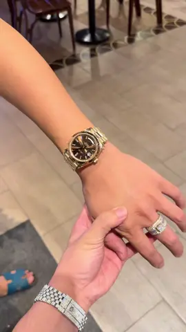 Combo vàng hồng sang quá mời ae tham khảo 😍 #xuhuong #donghochetac #donghonam #rolex #vudatluxury 
