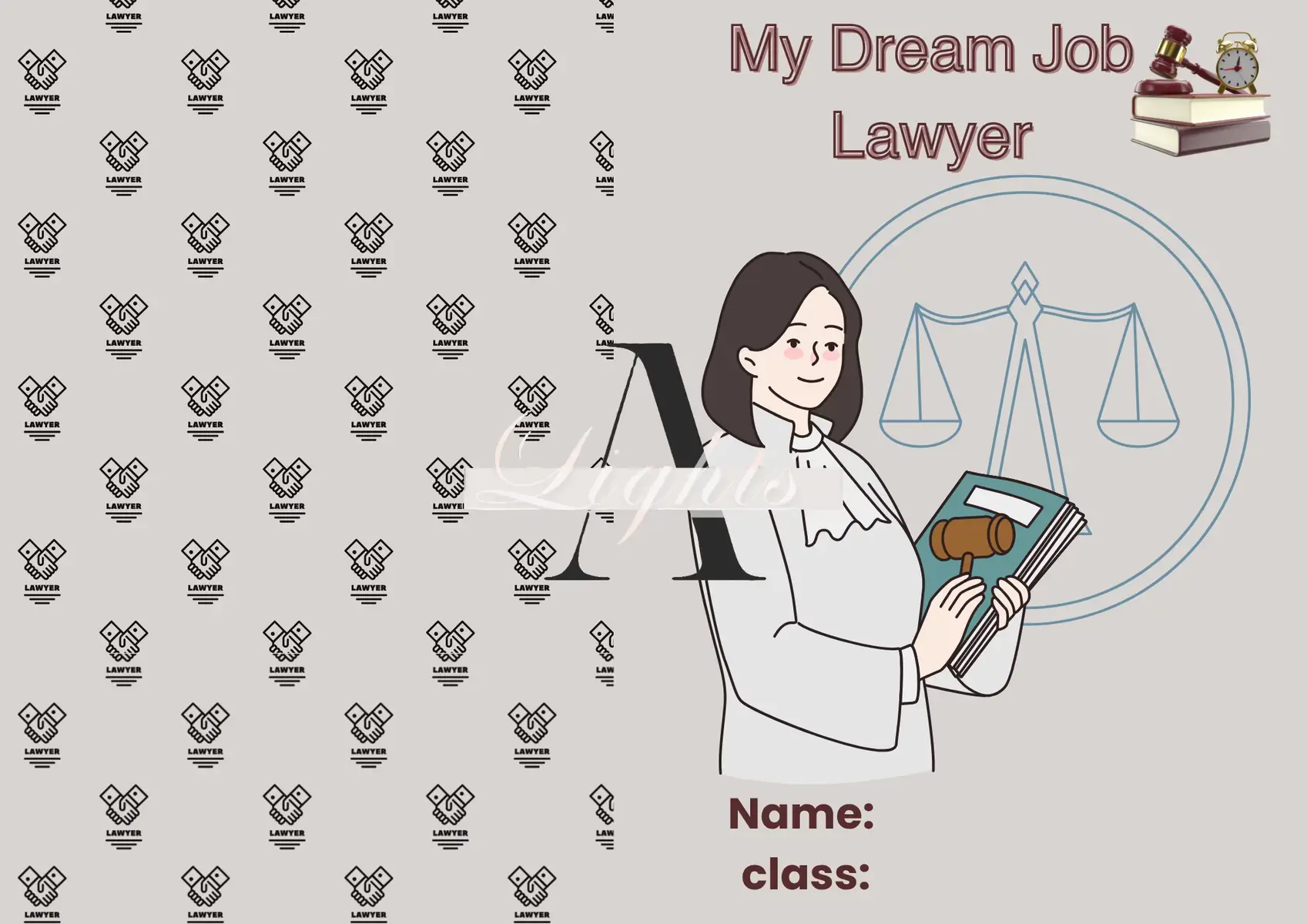 #مطويات انجليزي#ثاني متوسط#مشروع الفصل الاول My Dream Job#الترم الاول#hotel 