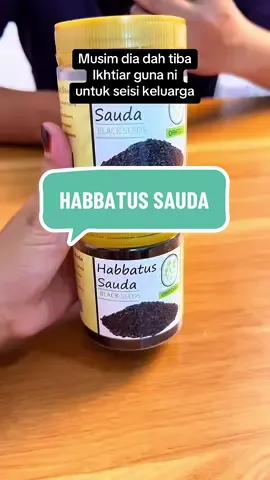Kita ikhtiar guna ni selebihnya kita serah pada Allah SWT.🤲🏻 #habbatussauda #makanansunnah 