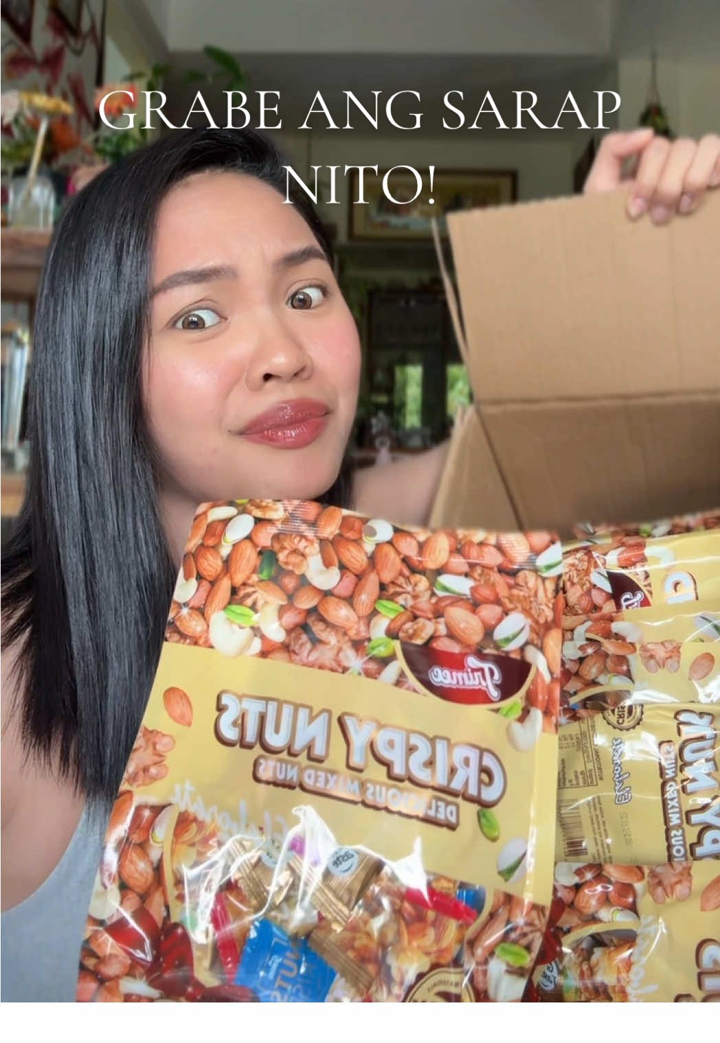 Grabe ang Crispy Nuts @Ten Twenty Beauty #fyp #foodtiktok #mixednuts #food 