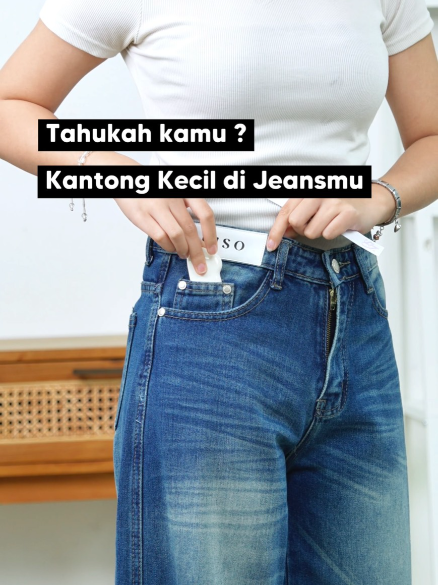 Kali ini kantong kecil bisa simpan cutter?😱 #JINISO #jinisoemangkeren #autokeren #highwaistloose