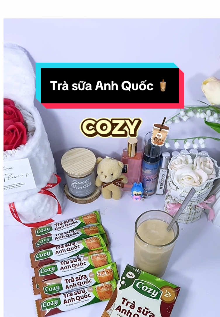 Trà sữa Cozy uống ngon lắm mấy bồ 🧋😋#mebapreview #cozy#cozytea #trasuaanhquoc #nuocgiaikhat 
