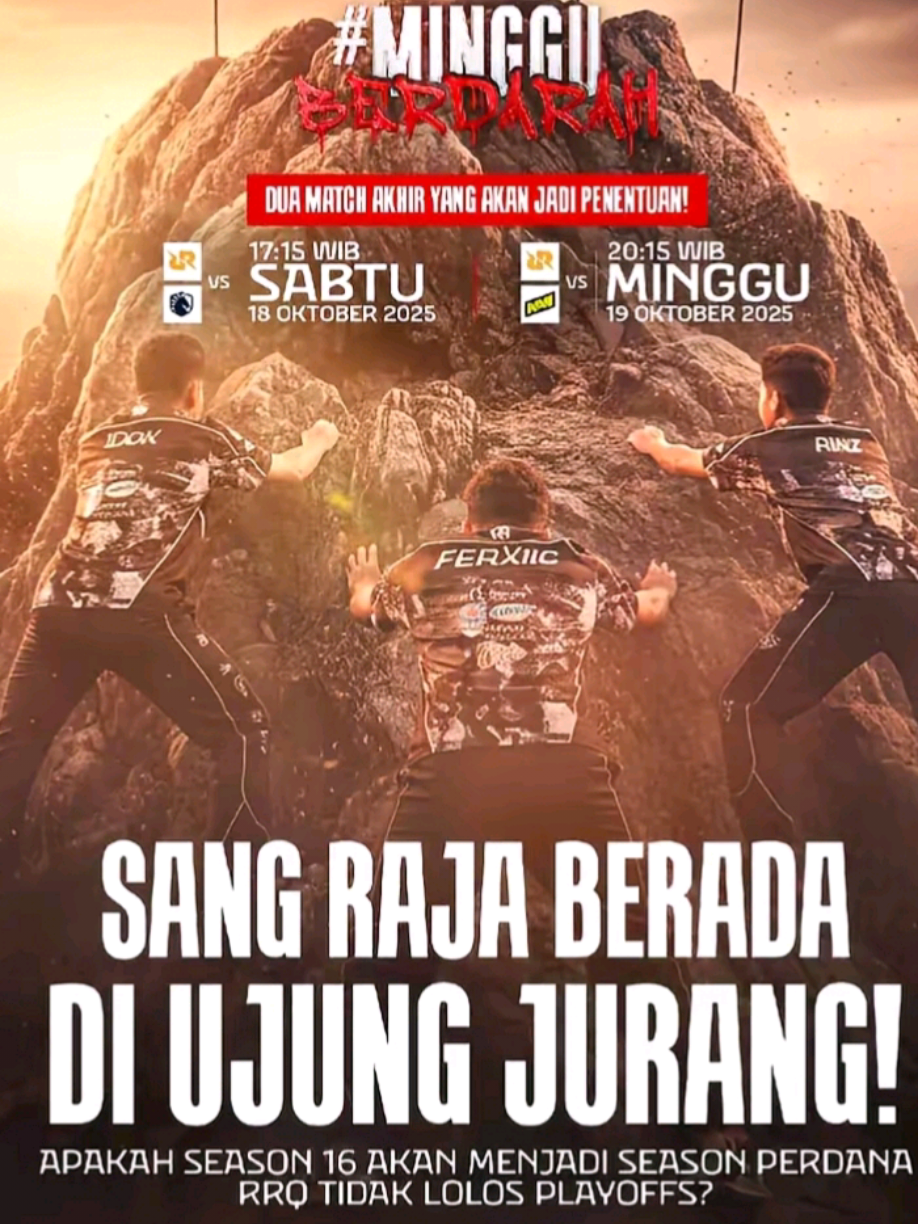 come on king,back to strong 🥹 | Jadwal MPL ID S16 WEEK 9   #MLBB9TH #mlbb #teamrrq #vivarrq #teamrrq  @MPL Indonesia @Team RRQ 