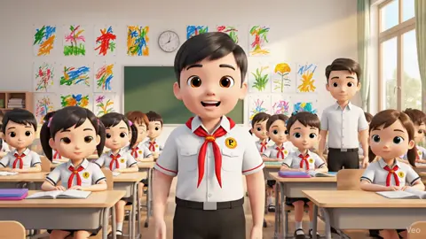 Nhiều bình luận nói rằng không cần thiết, lạm dụng, nhưng mà các thầy cô thích thì tớ vẫn chạy video để tặng ạ. video chào mừng tiết học môn Mỹ thuật dành cho Thầy giáo! #phunuvietnam  #vandungAI  #thaogiang  #giaovientieuhoc  #giaovienmannon 