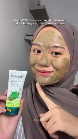 Clay mask favorit buat kulit berminyak & berjerawat 💚 Himalaya Purifying Neem Mask bantu bersihin pori, lawan jerawat, dan bikin kulit fresh lagi 🍃✨  #himalayaindonesia #claymask #facemask #rekomendasiclaymask #maskerviral  