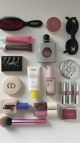 @SAINT LAURENT @YSL Beauty @Diorbeauty @Summer Fridays @Caudalie @Supergoop @Mason Pearson @CELINE @realtechniques 