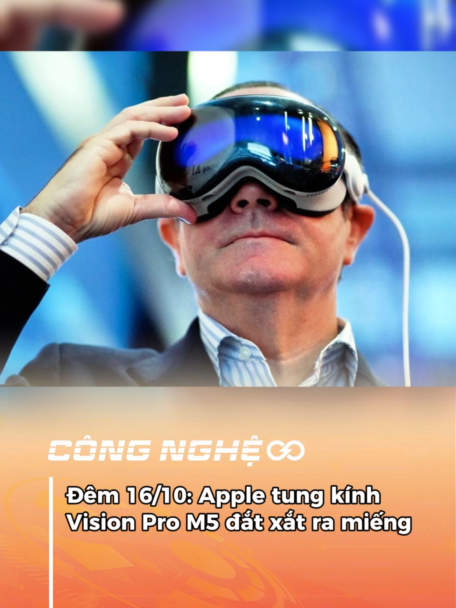 Apple tung siêu phẩm Vision Pro M5 đắt xắt ra miếng #visionprom5 #kinhthongminh #congnghe #tintuc #apple