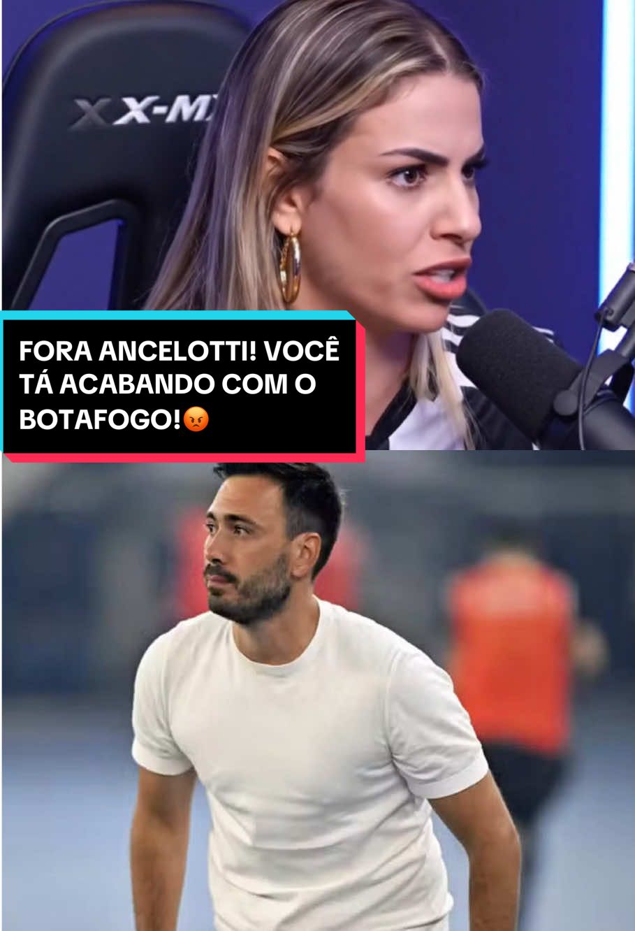 FORA ANCELOTTI! 3X0 VERGONHA!😡#botafogo #botafogooficial #botafogo_mil_grau_ #futebol #futebolbrasileiro 