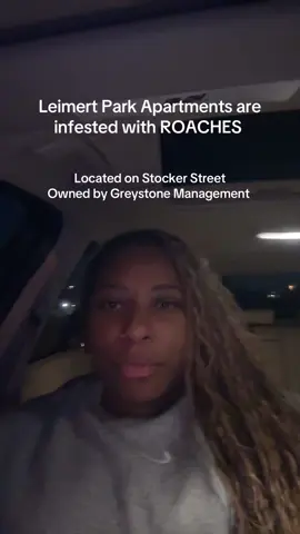 Stay away from Leimert Park Apartments owned by Greystone Management on Stocker street in Los Angeles. It’s the HOOD! #leimertpark #losangeles #fypage #infestation #roaches 