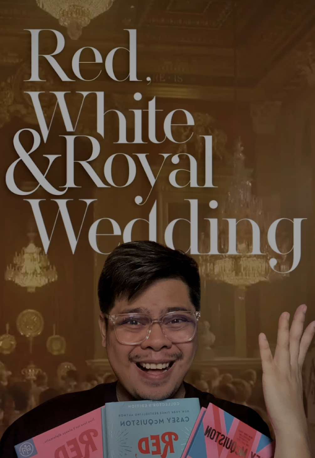 And just like that, my mid-week slump disappeared because we're finally back! Red, White & Royal Wedding is confirmed 😭✨ @Prime Video @Prime Video Philippines  #BookTok #redwhiteandroyalblue #redwhiteandroyalwedding #rwrb #bryanhoardsbooks 