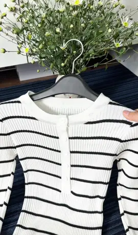 Áo len dệt kim dài tay #aolen #aodetkim #fashion #aococtay #aolendaitay 