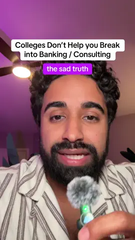 It’s impossible and unprofitable for colleges to prepare kids for super elite careers. It’s too training intensive and competitive and colleges move too slow. And it’s pushed many of the brightest kids in the country  towards career specific training programs to compete successfully for the nations top jobs #investmentbanking #privateequity #financemajortips #careerxl