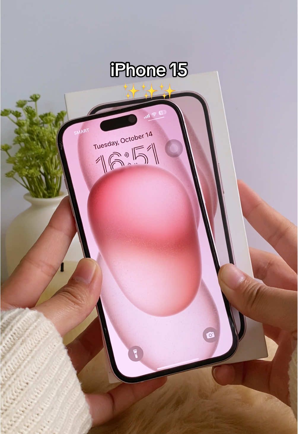 iPhone 15 aesthetic🫶🏼🌸 #iPhone15 #iPhone15pink #Appleiphone #iPhone #fyp 