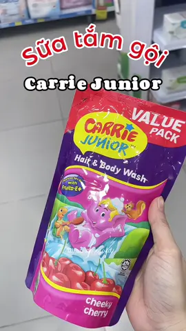 Bé nhà em mê dòng sữa tắm này lắm luôn á , sữa tắm carrie Junior #suatamgoi #suatamcarriejunior #carriejunior #bimsuamegold 