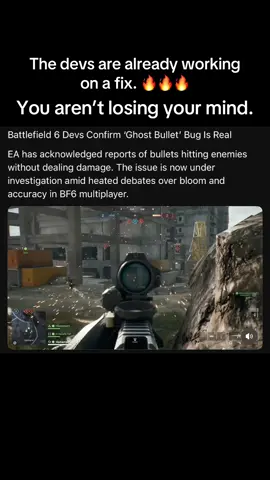 “EA finally responds to the ghost bullets issue in Battlefield 6! Are they fixing it or just talking? Watch for the latest update and my thoughts on what this means for gameplay.” #Battlefield6 #GhostBullets #FPSGaming #EAUpdates #GamingNews