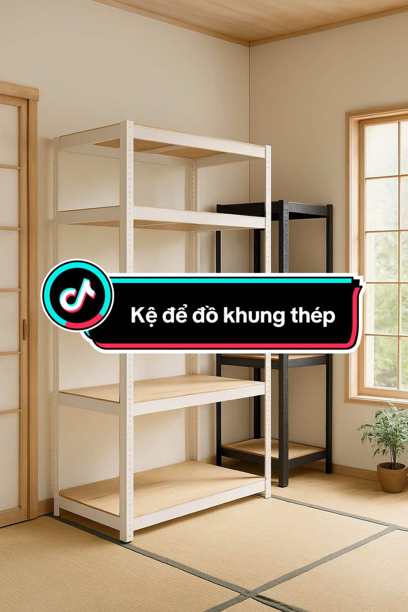 Kệ gỗ khung sắt – kết hợp hoàn hảo giữa thẩm mỹ & độ bền 🔥 Phù hợp cho cả nhà ở và văn phòng! #kesatgoket #noithoidep #giadungtienich #noithoiminimalist #sangtrong